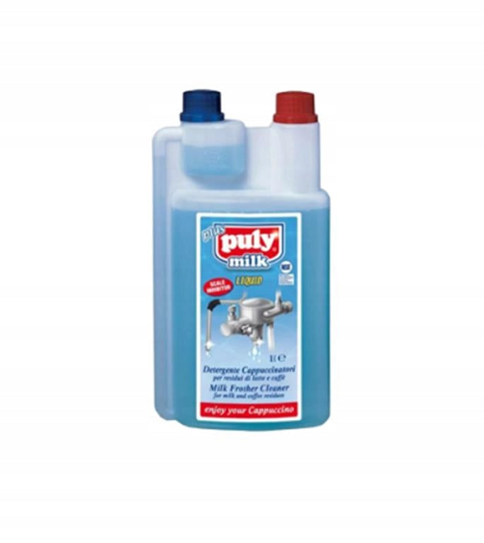 PulyMilk Plus for cleaning milk frother in coffee machines