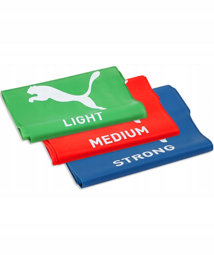 Puma Elastic Training Rubber Strong, Medium, Light 054194 01 3pcs. Manufacturer code 054194 01