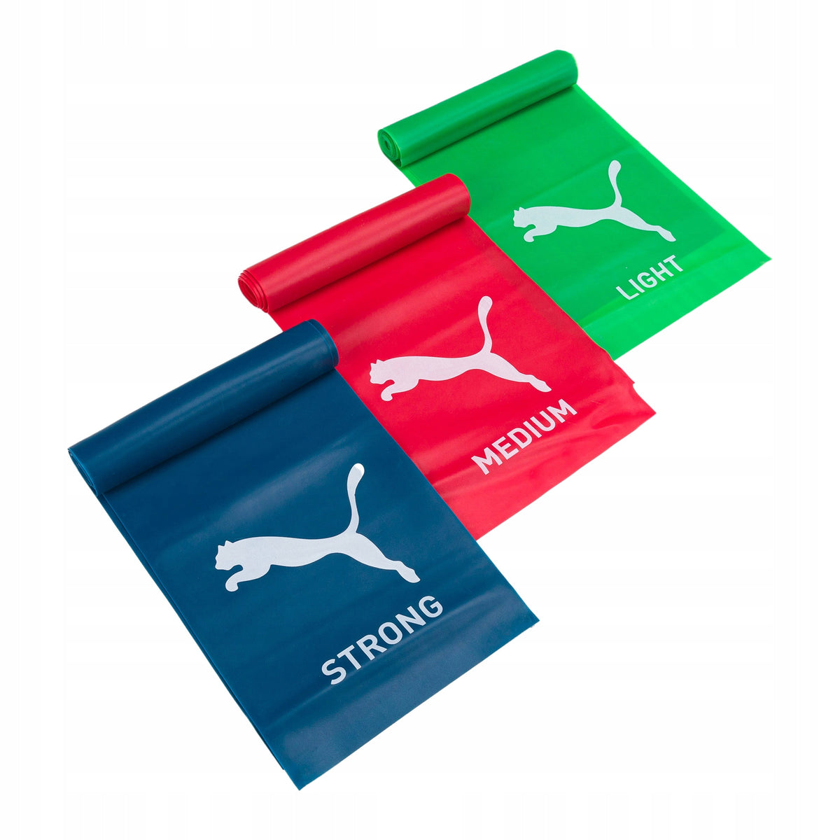 Puma Elastic Training Rubber Strong, Medium, Light 054194 01 3pcs.