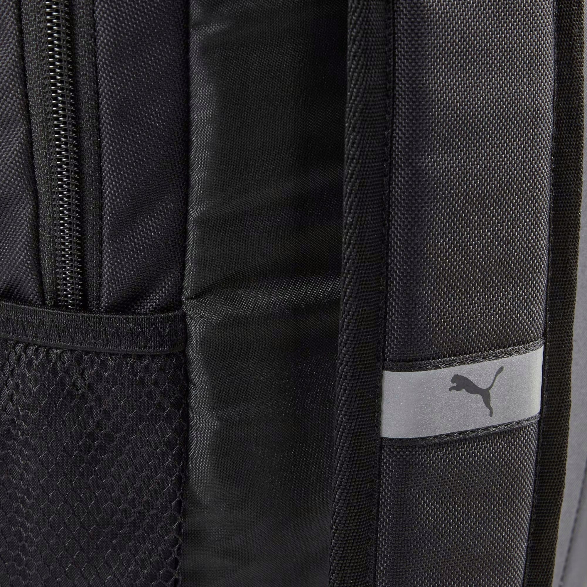 Puma Phase Backpack 21L A4 School Backpack for Laptop Black Unisex Brand Puma