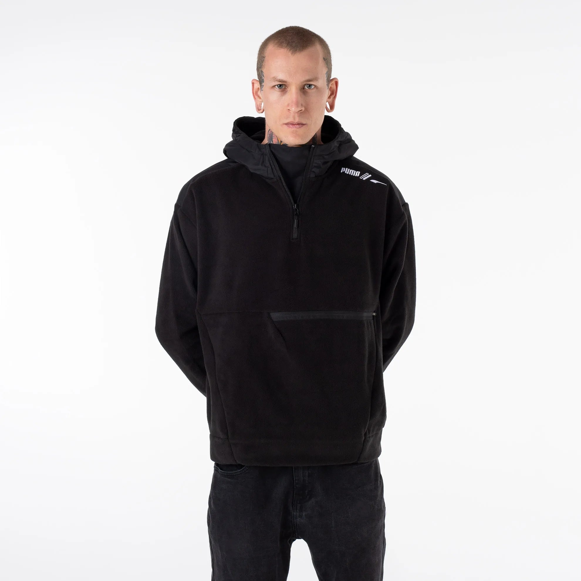 Blazer für Herren Puma, schwarz 