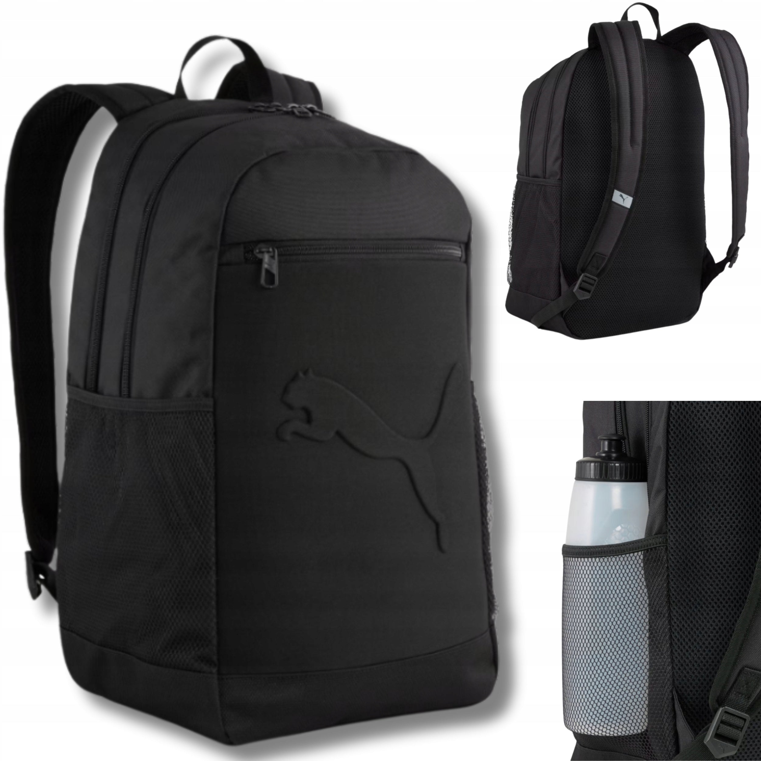 Puma School Backpack Sports Padded Back BUZZ Backpack 091153 01 28L
