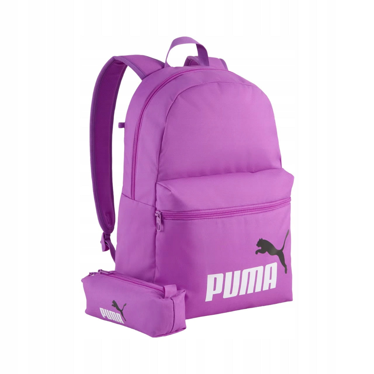 Puma school backpack SET with PENCIL CASE women girls purple 91191 05