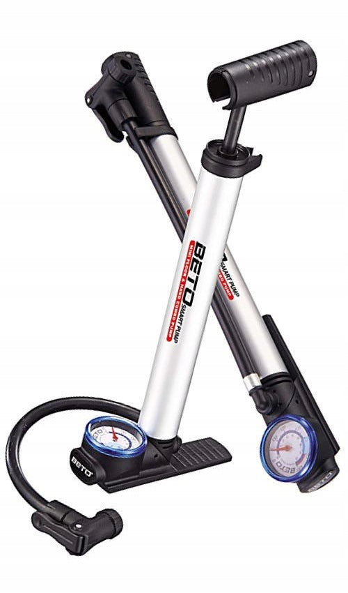 Pump BETO COMBO CCO-018AG MINI ALU Floor with pressure gauge
