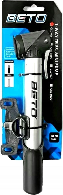 Pump BETO MINI ALU CLD-026 TELESCOPIC - DOUBLE HEAD Manufacturer code CLD-026