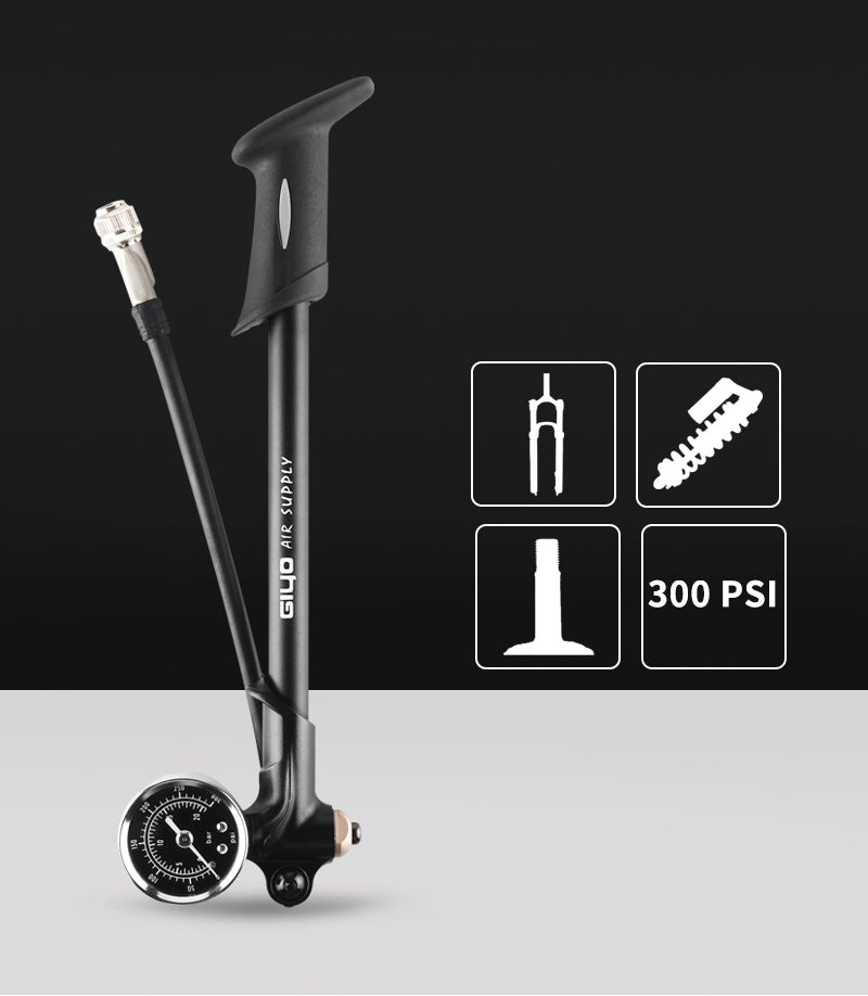 Pump for shock absorbers Giyo GS02D black Kind for shock absorbers