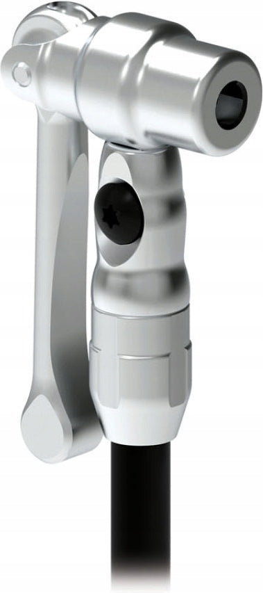 Pump head Lezyne Presta Pro Head - silver (Presta), VBS