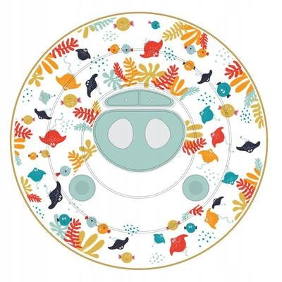 Pumped wheel for toddler Nabaiji 7-15 kg Allfish with seat Packaging status original
