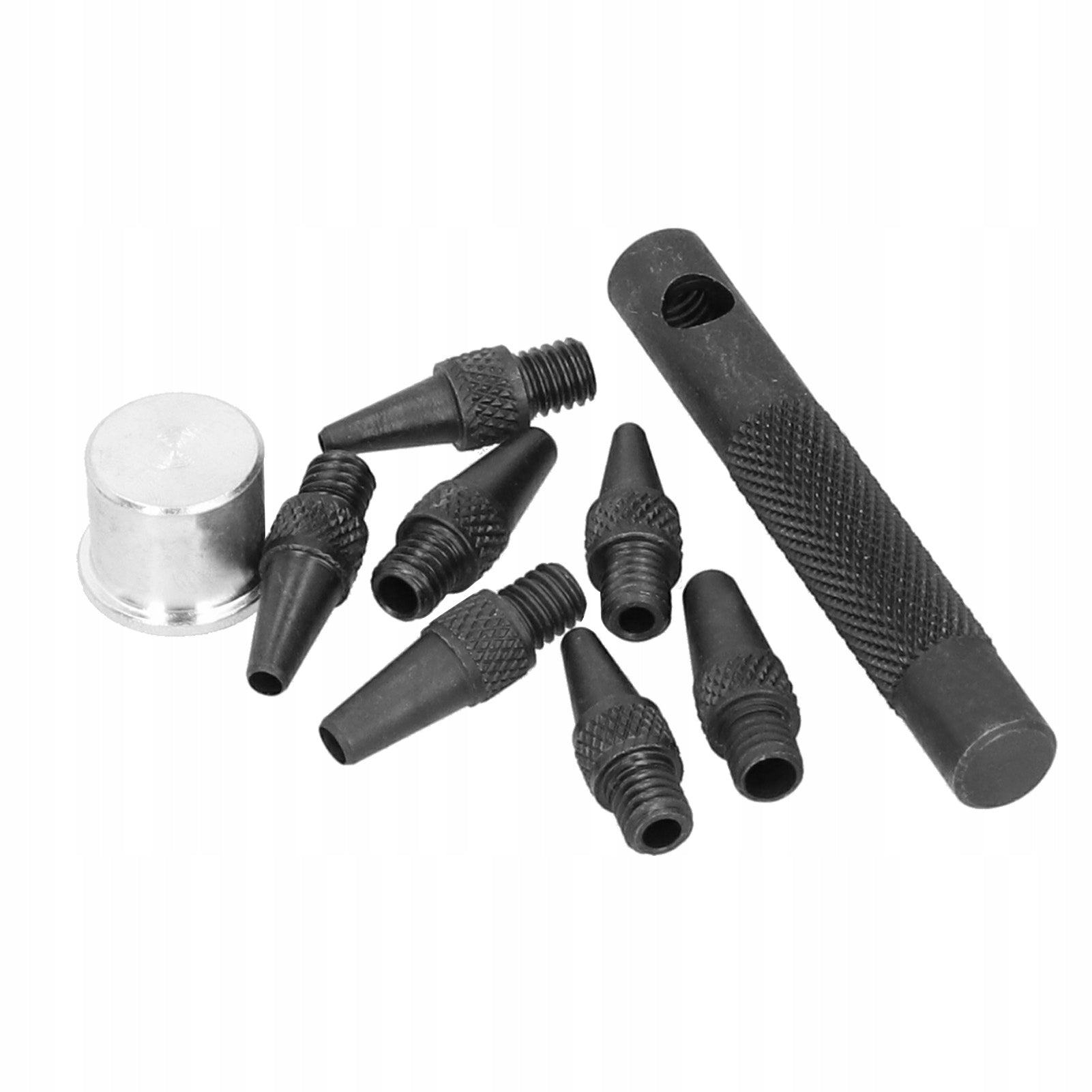 Punch Set Replacement Head Round Leather Craft Tool for HC