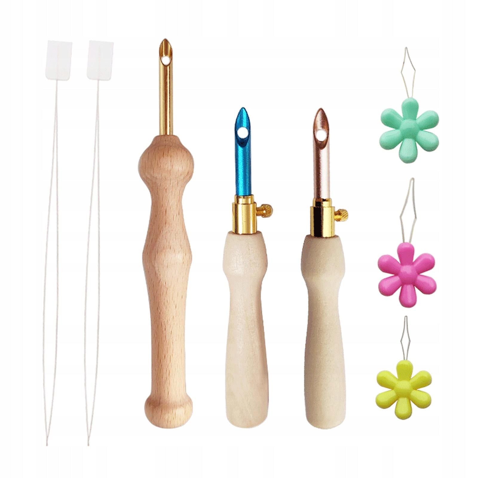 Punch , Soft Embroidery Pen Punch Set Large Punch with 3x