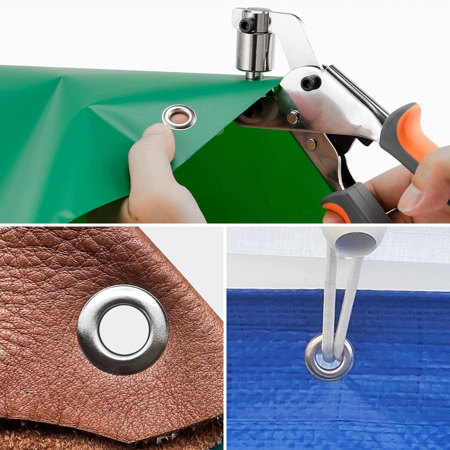 Punch, snap pliers, mesh tool set Kind pliers