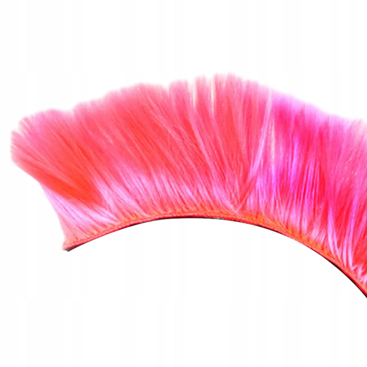 Punk Hair Wig Helmet Hairpiece Helmet Decor Motorcycle Hairpiece Pink Packaging status original