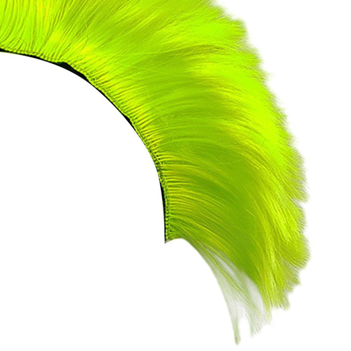 Punk Hair Wig Helmet Wigs Motorcycle Hairpiece Skinhead Wig Light Green Manufacturer no brand