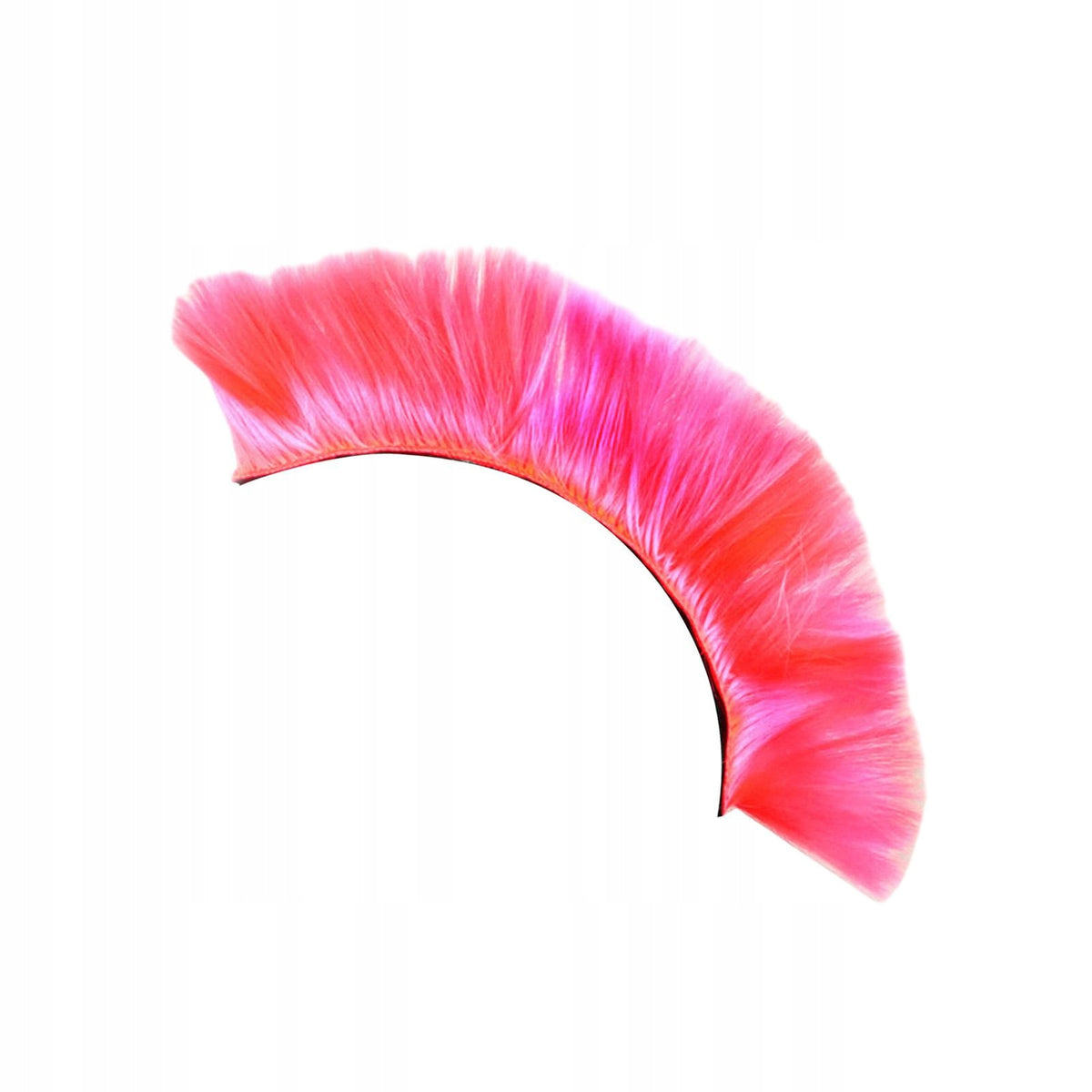 Punk Hair Wig Motorcycle Hairpiece Helmet Wigs Extensions PET Fiber Pink
