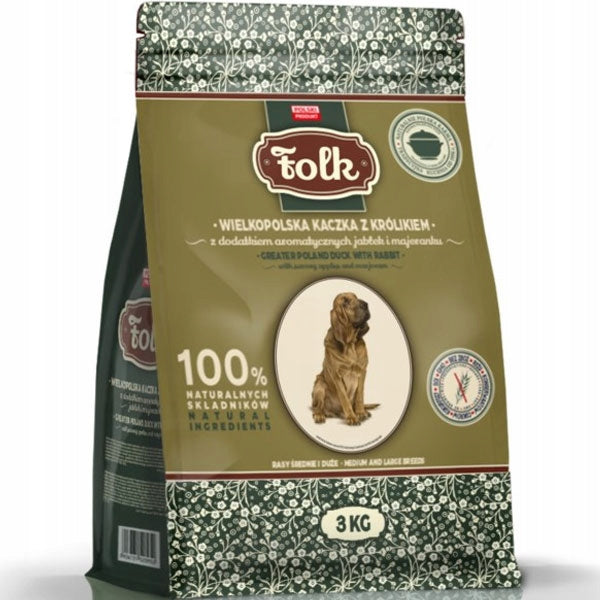 Pupil FOLK M/L WIELKOPOLSKA Duck Rabbit 3kg