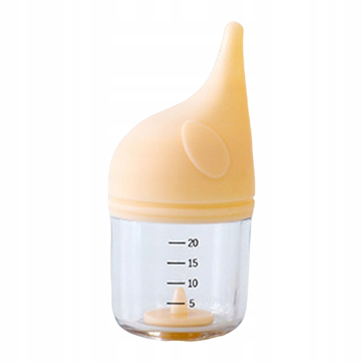 Puppies Kittens Nursing Bottle Universal Accessory Easy Clean Yellow 20ml Packaging status original