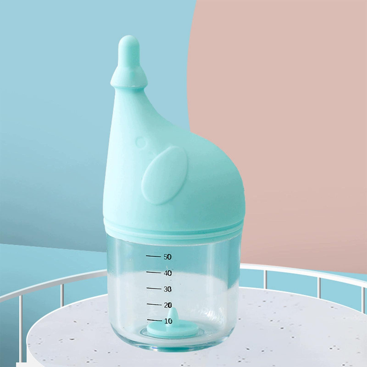Puppies Kittens Nursing Bottle with Flow Control Multifunctional Blue 50ml Packaging status original
