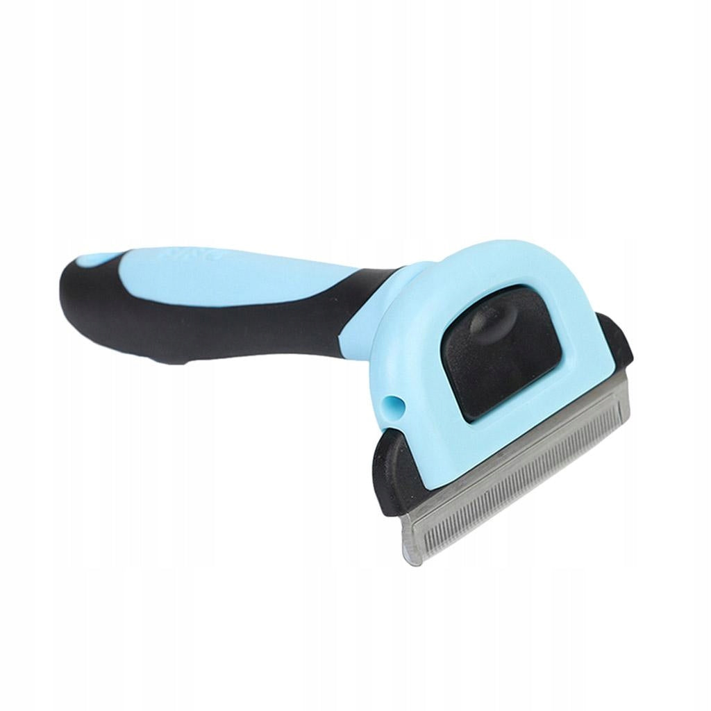 Puppy Cutter Shaver Pets Hair Grooming Comb Knot Kit Removal Blue - L Packaging status original