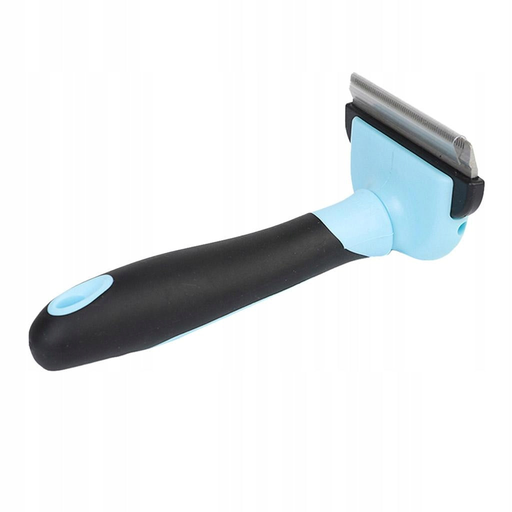 Puppy Cutter Shaver Pets Hair Grooming Comb Knot Kit Removal Blue - L