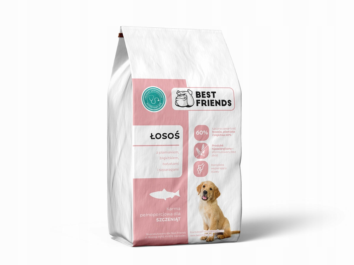 Puppy Food Hypoallergenic Chicken Free Grain Free 60%FISH Salmon 2kg Manufacturer code GPU