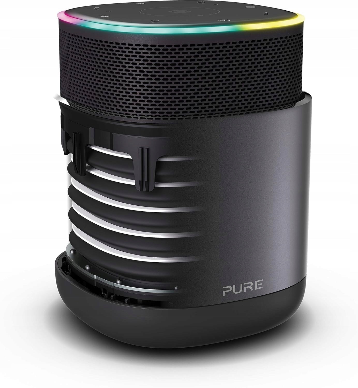 Pure DiscovR Bluetooth speaker WI-FI MULTIROOM 360 WIRELESS BLACK Brand Pure