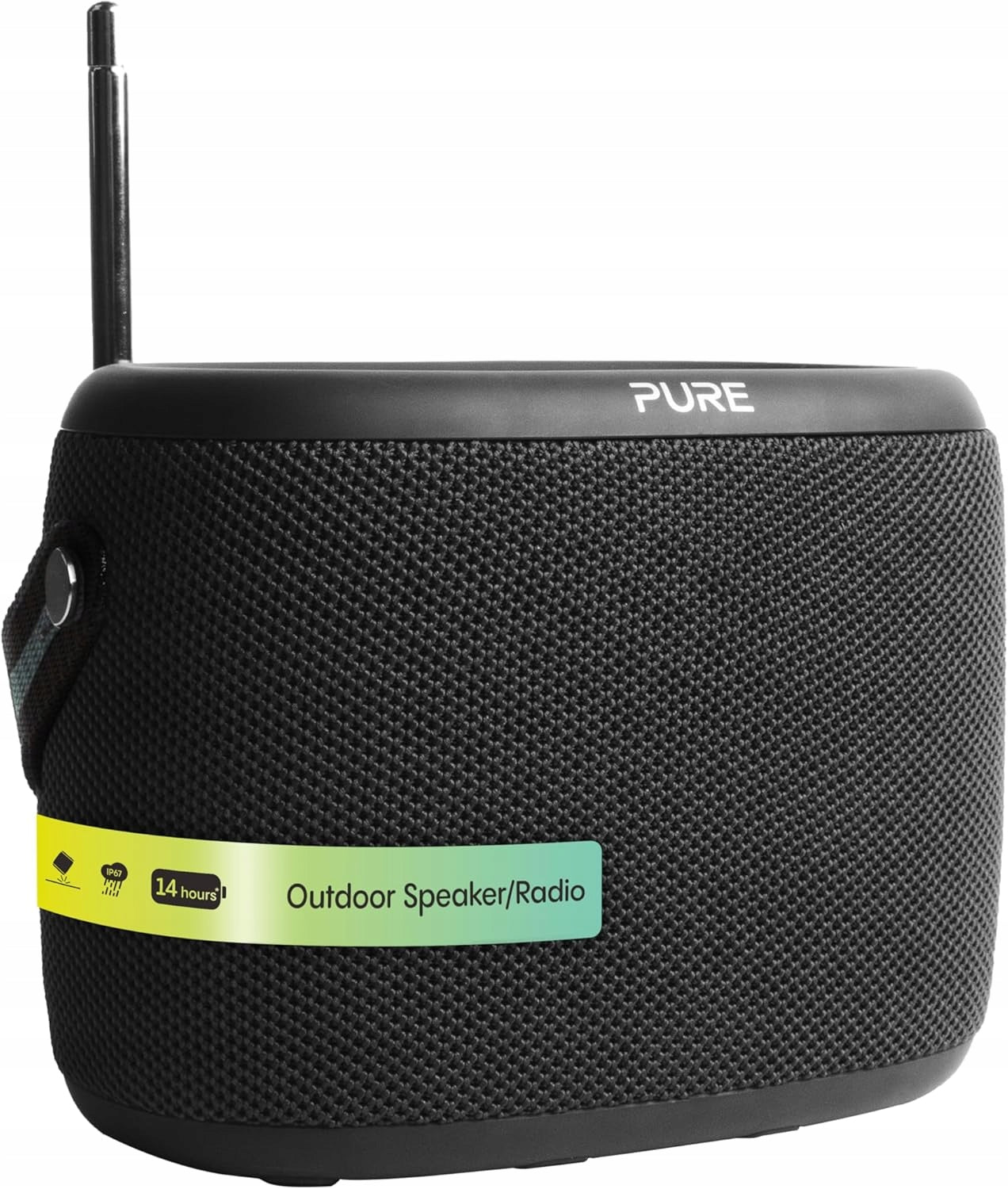 Pure Woodland Outdoor Speaker with Bluetooth and DAB+/FM IP67 Radio