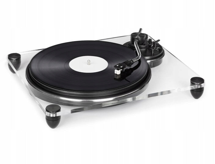 Pureness Turntable with magnetic insert, transparent acrylic case