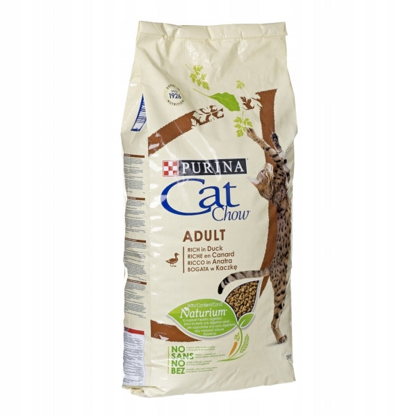 Purina Cat Chow Adult Duck Food 15 kg Brand Cat Chow