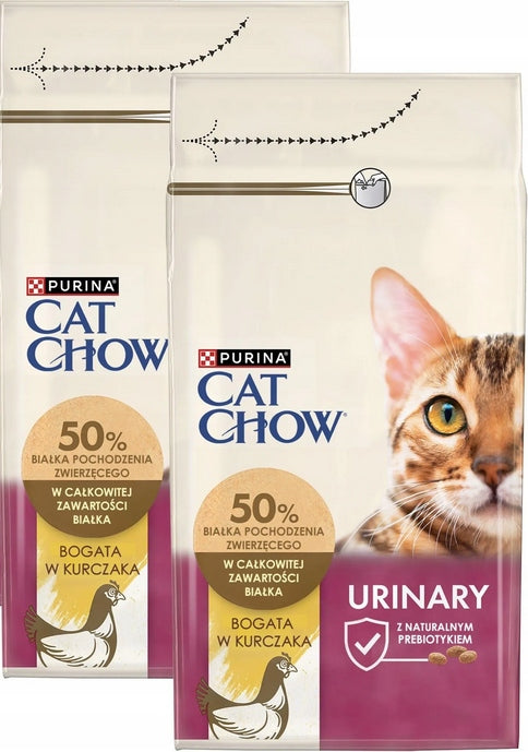 Purina Cat Chow Urinary Chicken 2x1.5kg