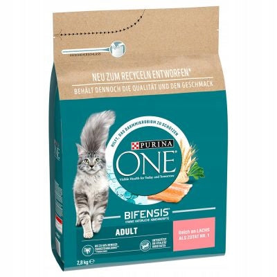 Purina ONE ADULT dry food with salmon 2,8 kg