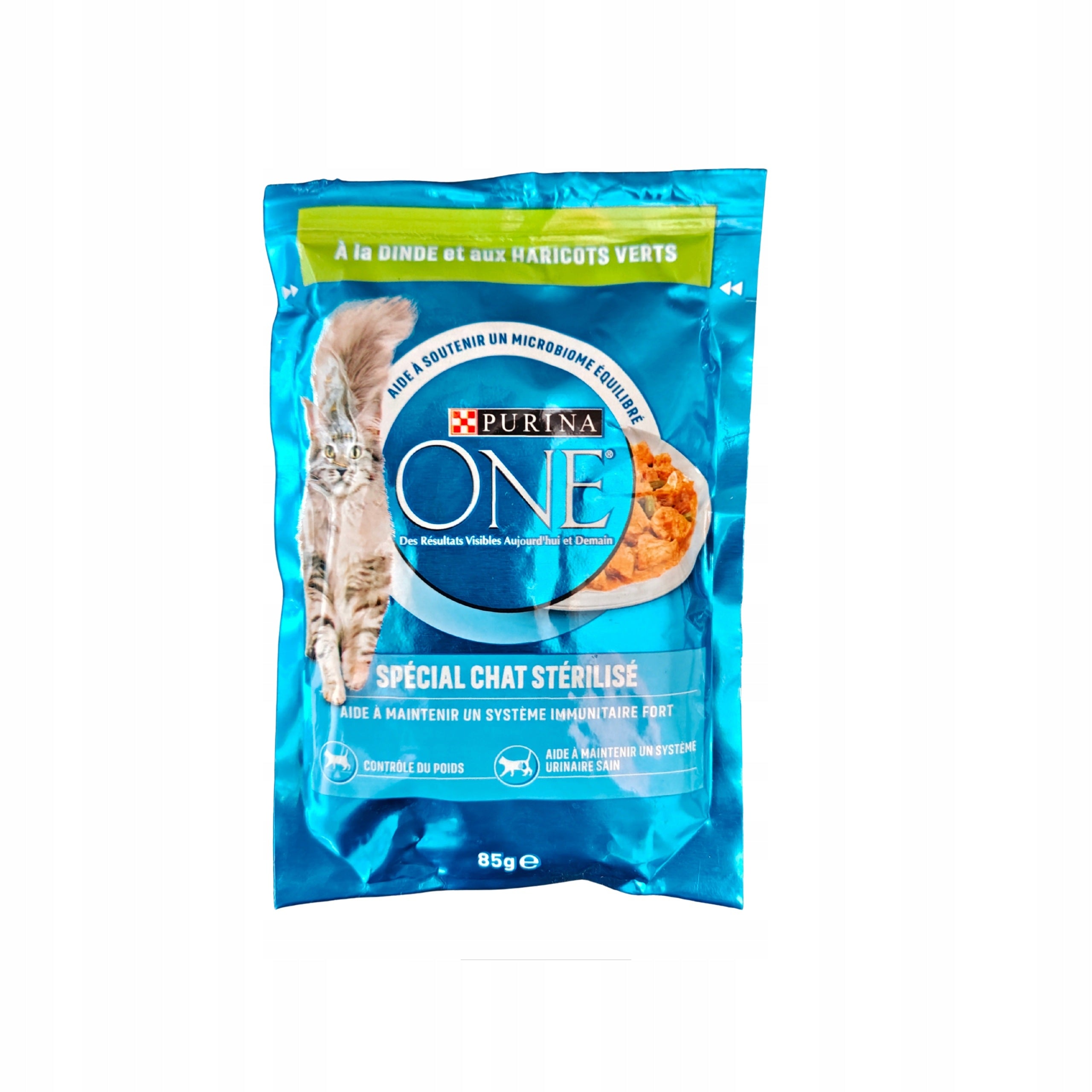 Purina One Sterilcat Cat Food with Turkey and Green Beans 85g