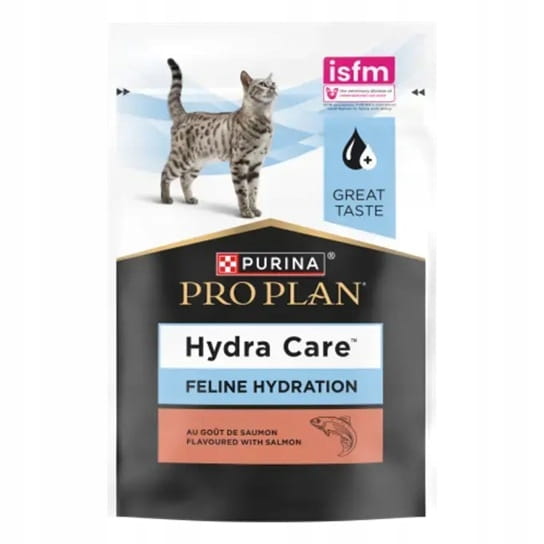 Purina Pro Plan Hydra Care salmon-flavored cat hydration sachet,