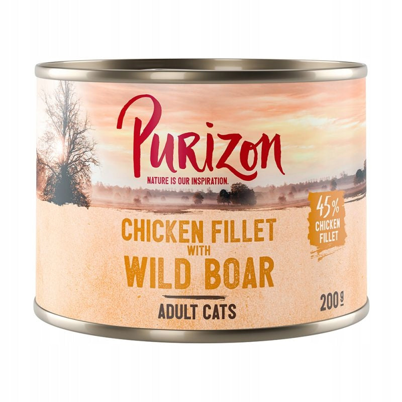 Purizon Adult Cat Food - Wild Boar - 200g Sample