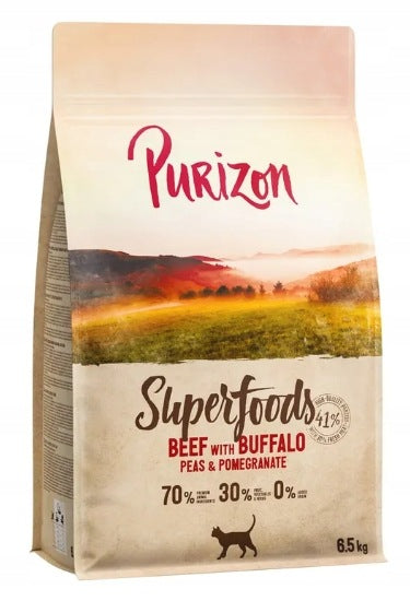 Purizon Superfoods Grain Free Beef with Buffalo 6,5 kg