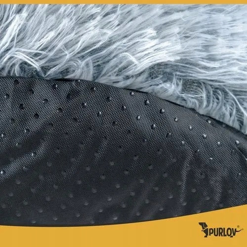 Purlov Dog cat bed S soft fluffy 44x38 cm with canopy Trade name Legowisko Purlov S dla Kota Psa Włochate Puszyste Miękkie z Zadaszeniem Antypoślizgowe