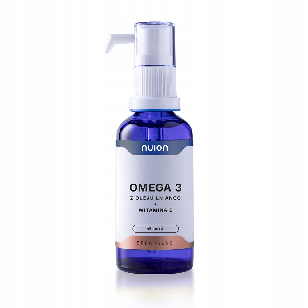 Puromedica NUION OMEGA 3 LIQUID linseed oil Vitamin E