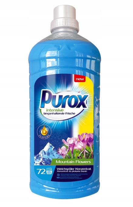 Purox Fabric Rinsing Liquid Concentrate Mountain Flowers 1,8l Efficient