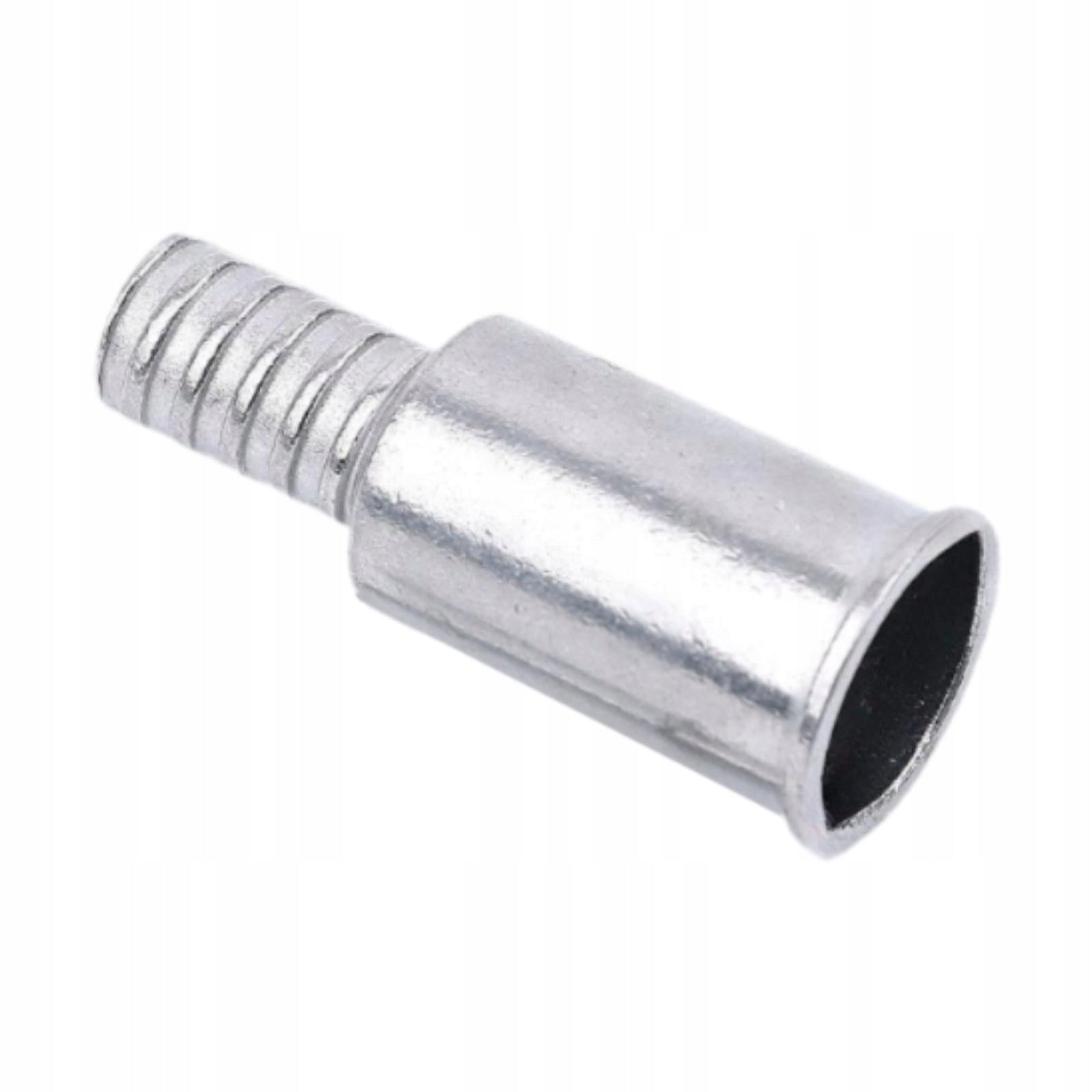 Push Broom Handle Threaded Tip for Various Poles and silver 22mm 1pc
