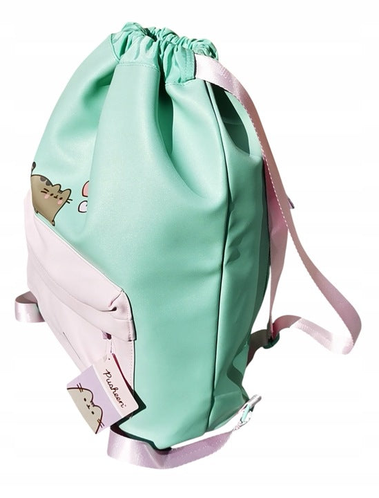 Pusheen STRING BACKPACK Shades of pink, Shades of green EAN (GTIN) 4043946322498