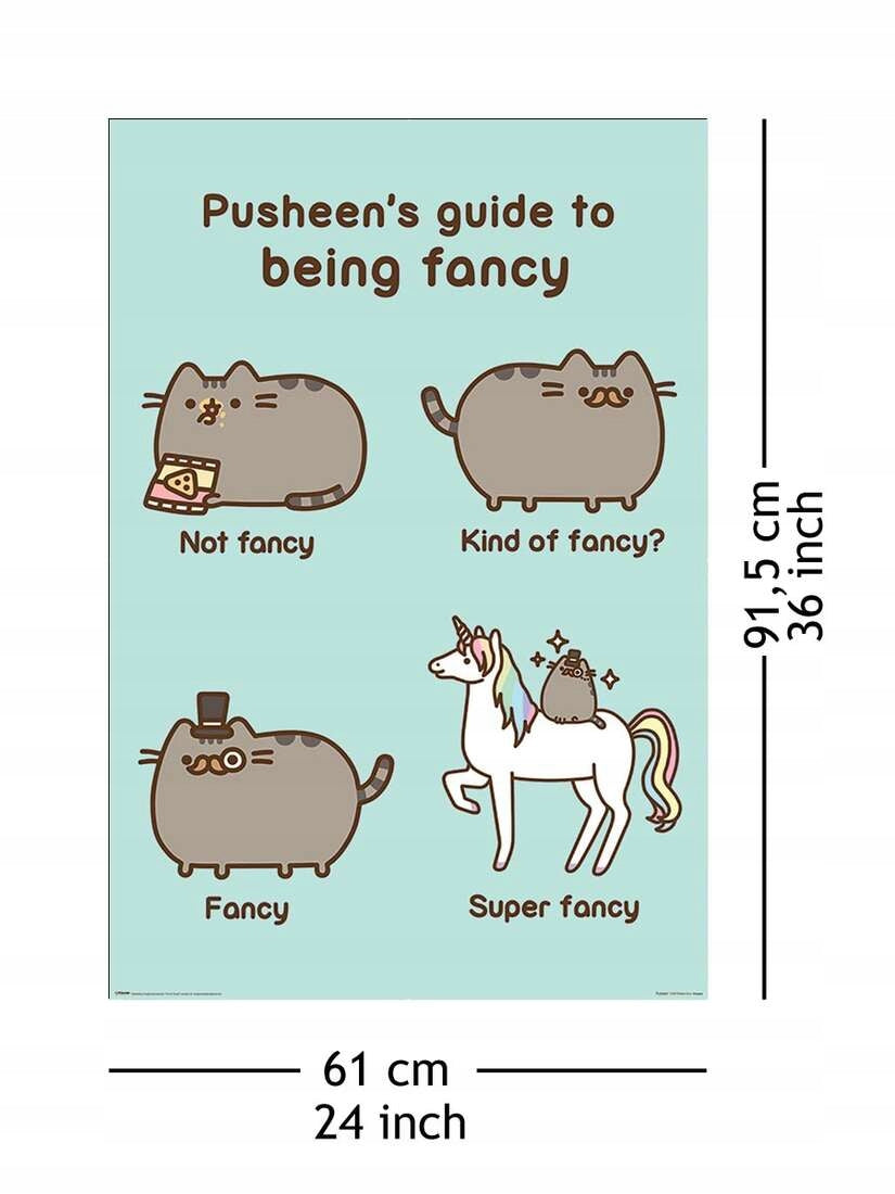 Poster Pusheen Super Fancy, 61x91,5 cm 