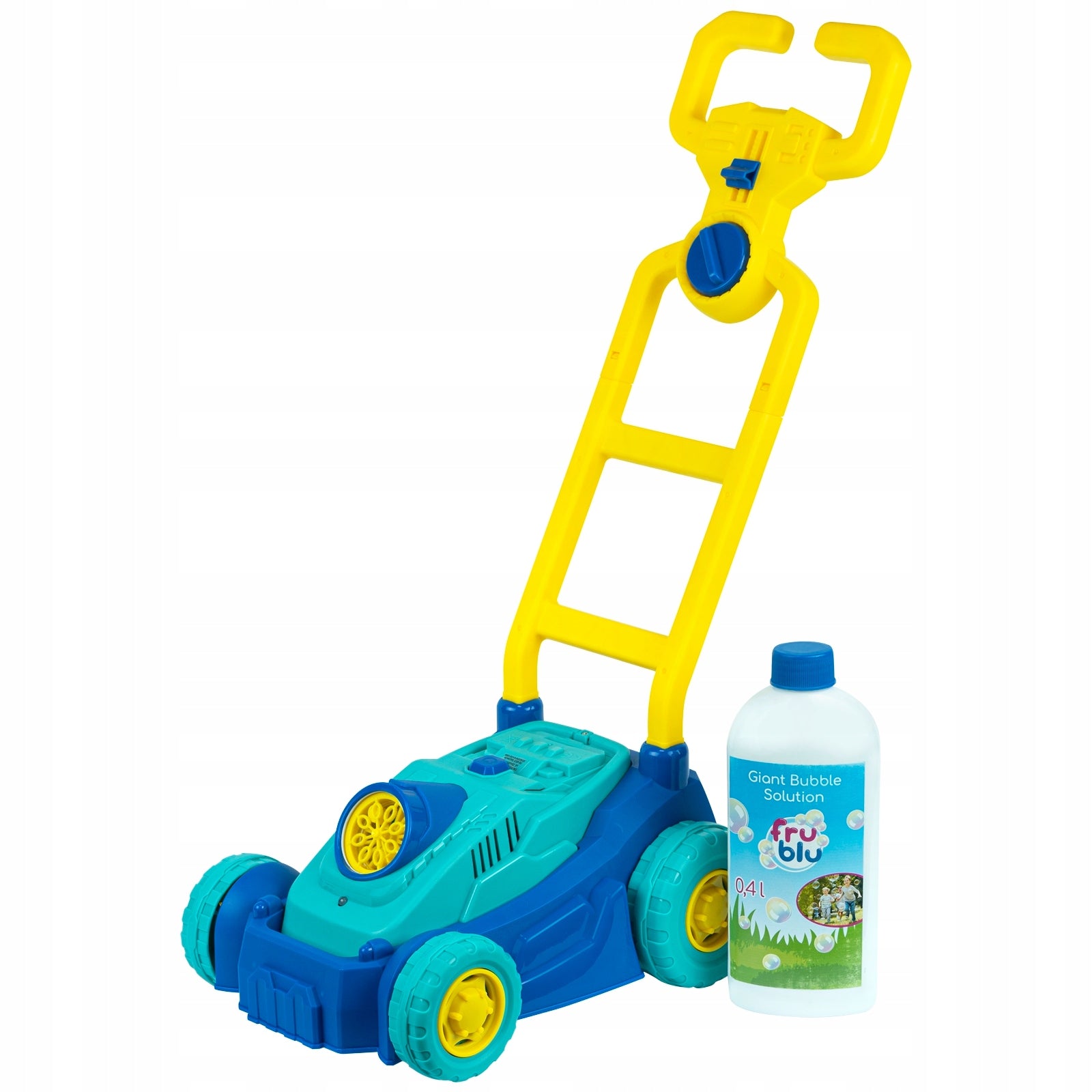 Pusher MOWER FRU BLU GENERATES SOAP BUBBLES liquid does not stain clothes!! +LED EAN (GTIN) 5904754601580
