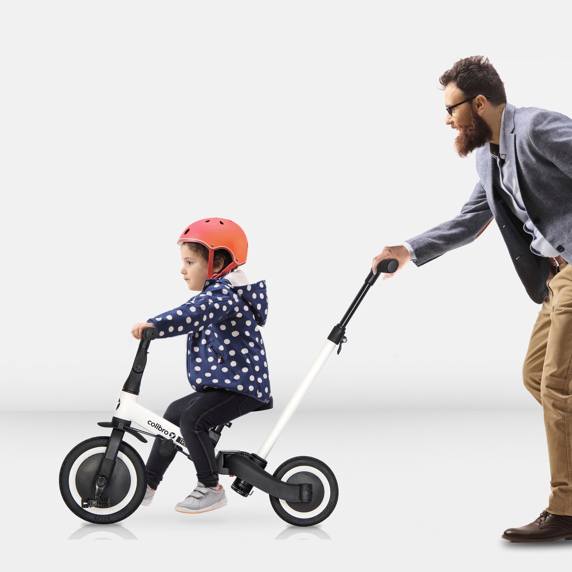 Pusher ride-on children's bike Tremix UP 6in1 for a child for a year light EAN (GTIN) 5907573550589