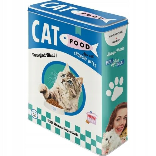Metalinė skardinė / XL / Cat Food Crunchy Bites