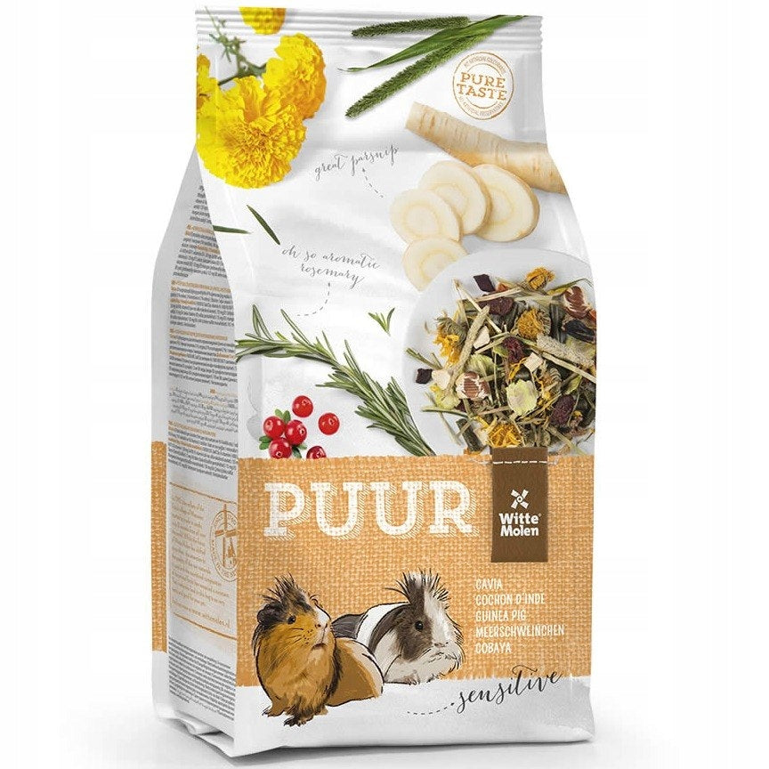Puur Guinea Pig Sensitive Food 800g