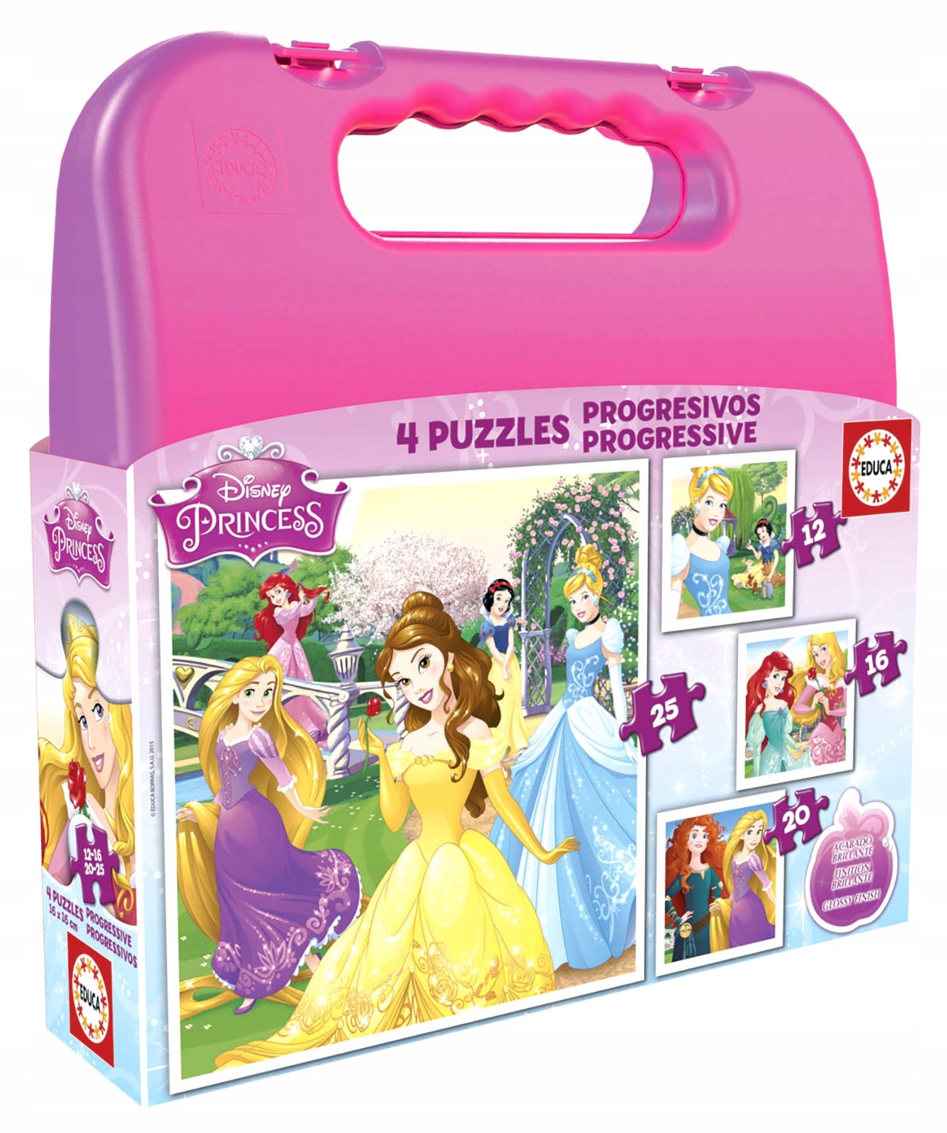 Puzzle Prinzessinnen, 4-tlg. 