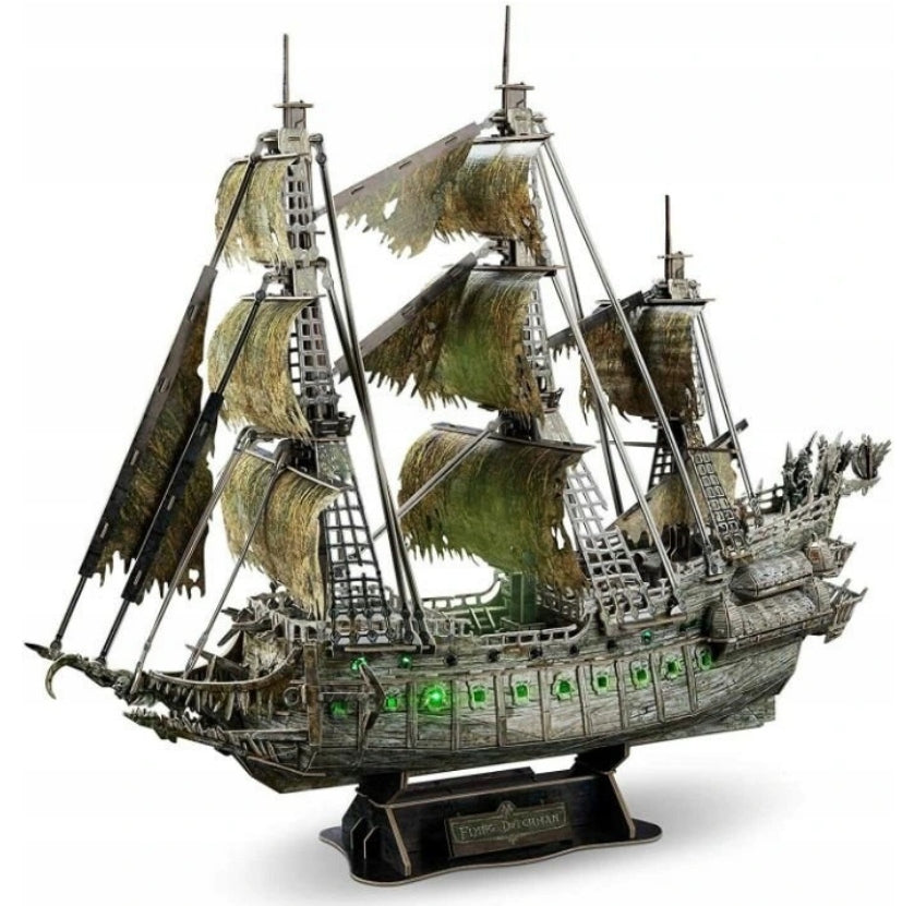3D-Puzzle mit LED Cubicfun „Fliegender Holländer“ 