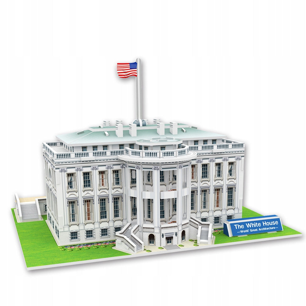 3D-Puzzle CubicFun „Das Weiße Haus“, 65 Teile 