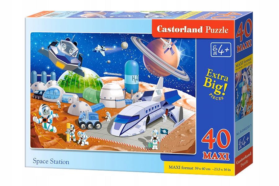 Castorland Puzzle Raumstation 40 Teile 