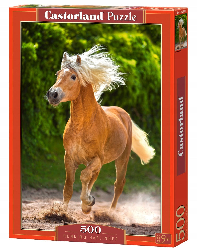 Puzzle Castorland „Laufender Haflinger“, 500 d. 