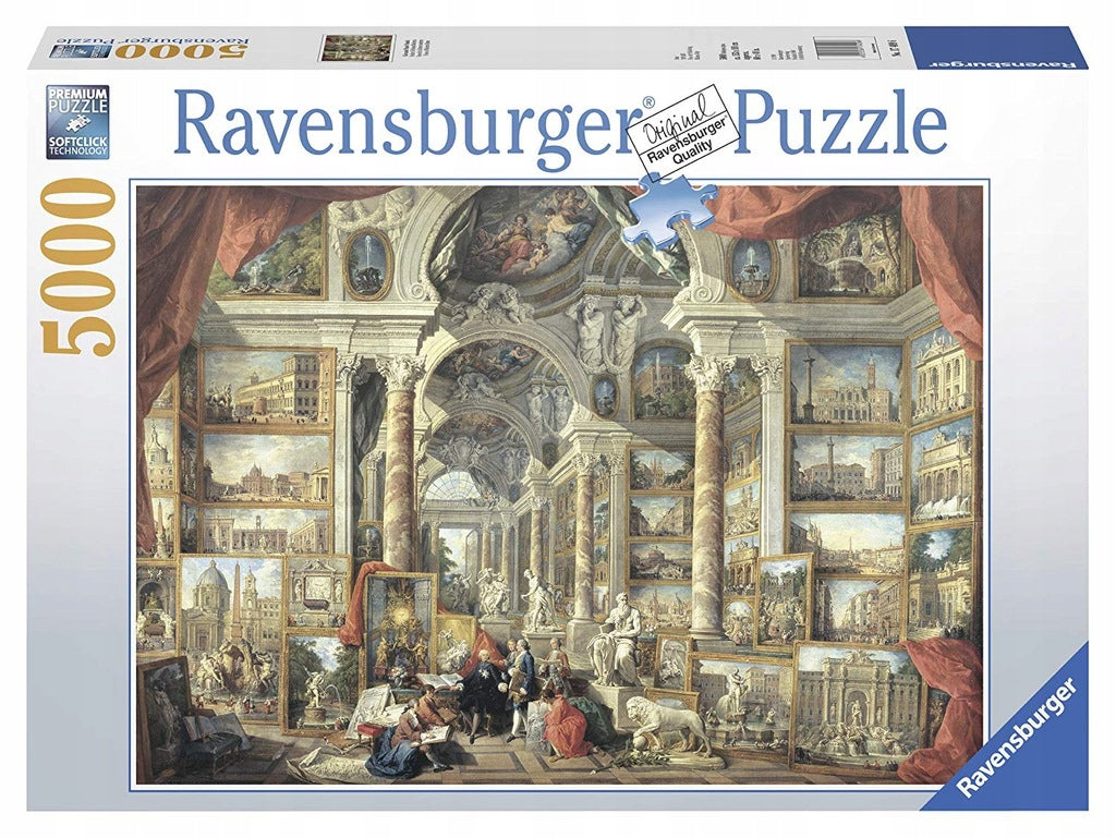 Dėlionė Ravensburger Šiuolaikiniai Romos vaizdai, 5000 d.